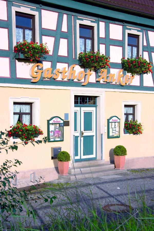 Gasthof Hotel Anker Sommerhausen Exterior foto